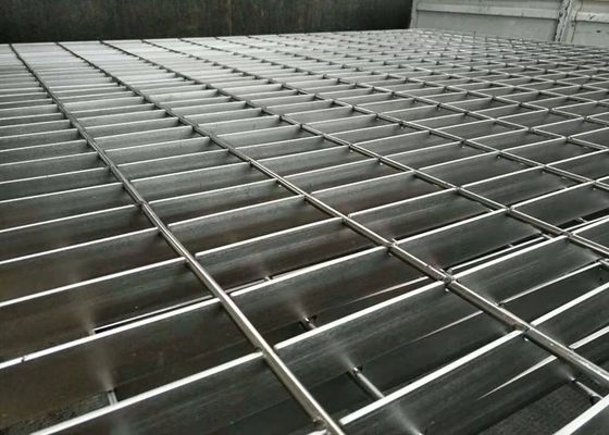 Barra galvanizada 316 de acero inoxidable que ralla la plataforma no inflamable de la reja del metal