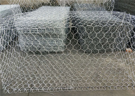 El PVC de la larga vida cubrió el alambre hexagonal Mesh Hot Dip Galvanized 80*100m m