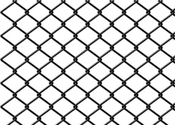 El PVC negro cubrió a Diamond Chain Link Fence