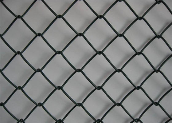 El PVC negro cubrió a Diamond Chain Link Fence