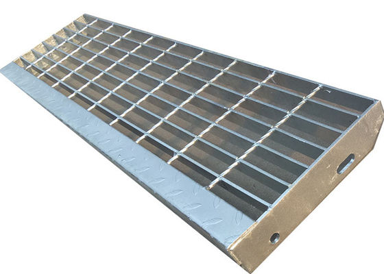 La estructura del metal serró el carbono medio galvanizado de la plataforma de rejilla de acero
