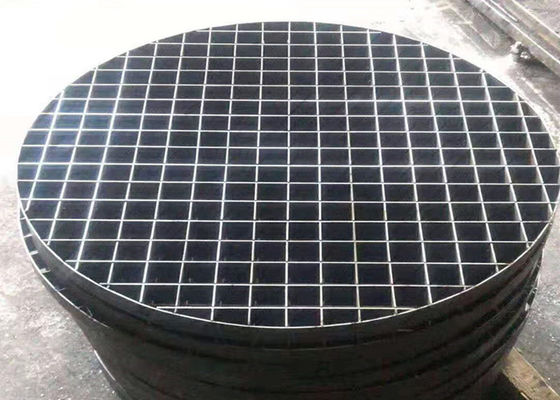 Cubierta de boca al aire libre del metal que ralla la rejilla galvanizada circular de 25*3m m