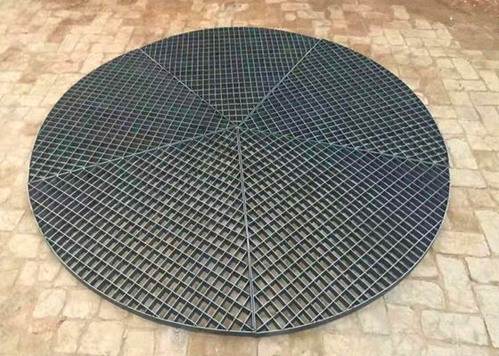 Cubierta de boca al aire libre del metal que ralla la rejilla galvanizada circular de 25*3m m