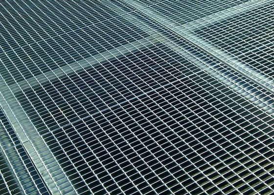 Inmersión caliente de la resbalón de la prolongación del andén de la calzada anti de la reja que galvaniza para la plataforma de visión