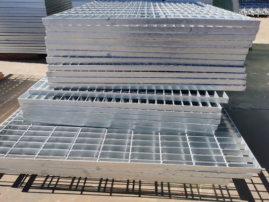explosión anti de la prueba de rejilla de acero de la resbalón de las pisadas de escalera de la soldadura del taller de 32*3m m