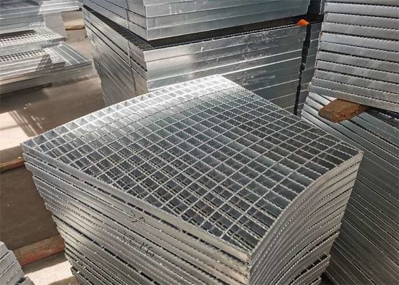 La reja de la barra de la prueba de la resbalón pisa resistencia de presión gruesa de la rejilla del dren del metal de 5m m