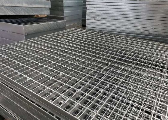 rejillas de rejilla de acero galvanizadas del metal de la calzada de la inmersión caliente de 20×5m m para las calzadas
