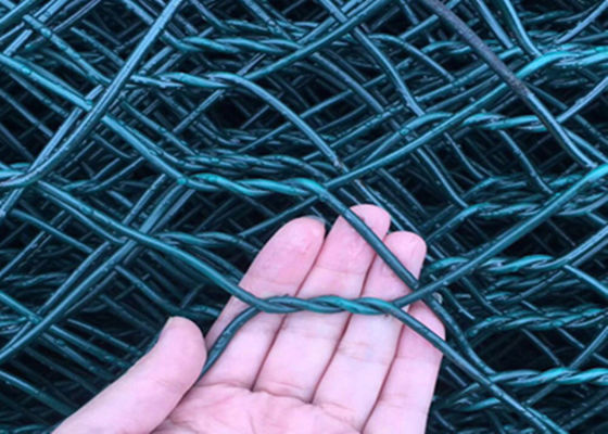 El tejer corrosivo anti de Mesh Panels Hexagonal Double Twisted del alambre de Gabion