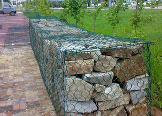 El tejer corrosivo anti de Mesh Panels Hexagonal Double Twisted del alambre de Gabion