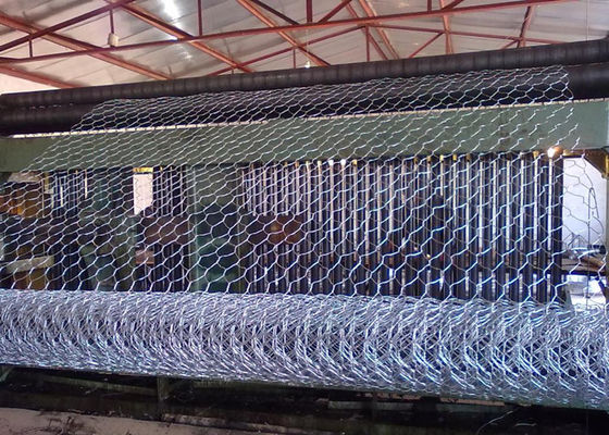 prenda impermeable de 2.7m m	Alambre galvanizado Mesh For Gabion Baskets de Gabion