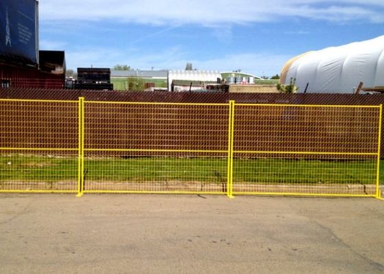 El PVC temporal al aire libre de Panels los 6M Length de la cerca de la construcción cubrió