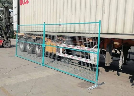 El PVC cubrió el diámetro de alambre temporal de Panels 5.0m m de la cerca sometido a un tratamiento térmico
