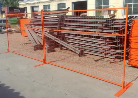 El polvo galvanizado cubrió el color modificado para requisitos particulares 300m m temporal de Panels de la cerca