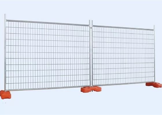 Cerca portátil galvanizada sumergida caliente Panels de la alambrada 42 micrones