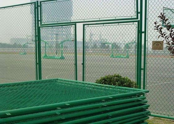 cercado de la carretera de Diamond Chain Link Fence For de la altura de la inmersión caliente los 6FT de 4.0m m