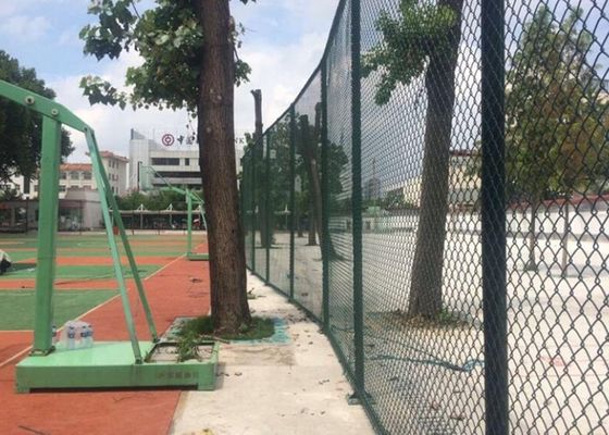 Caliente sumergido galvanizó los 8FT Diamond Chain Link Fence Environmental amistoso